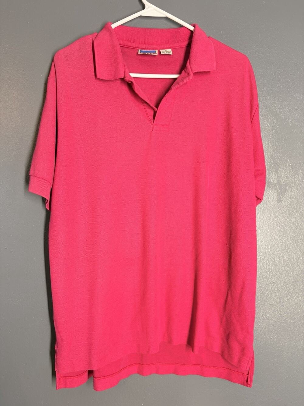 Levis Pink Polo Shirt Size Large, Vintage, Retro 1990s, Y2K